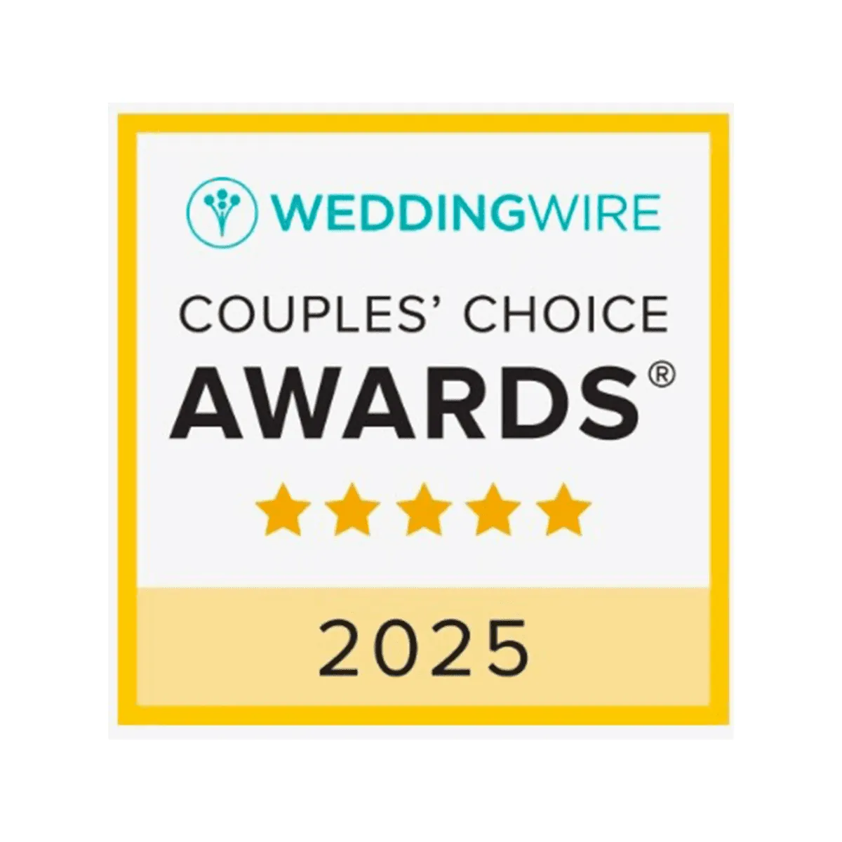 WeddingWire Award